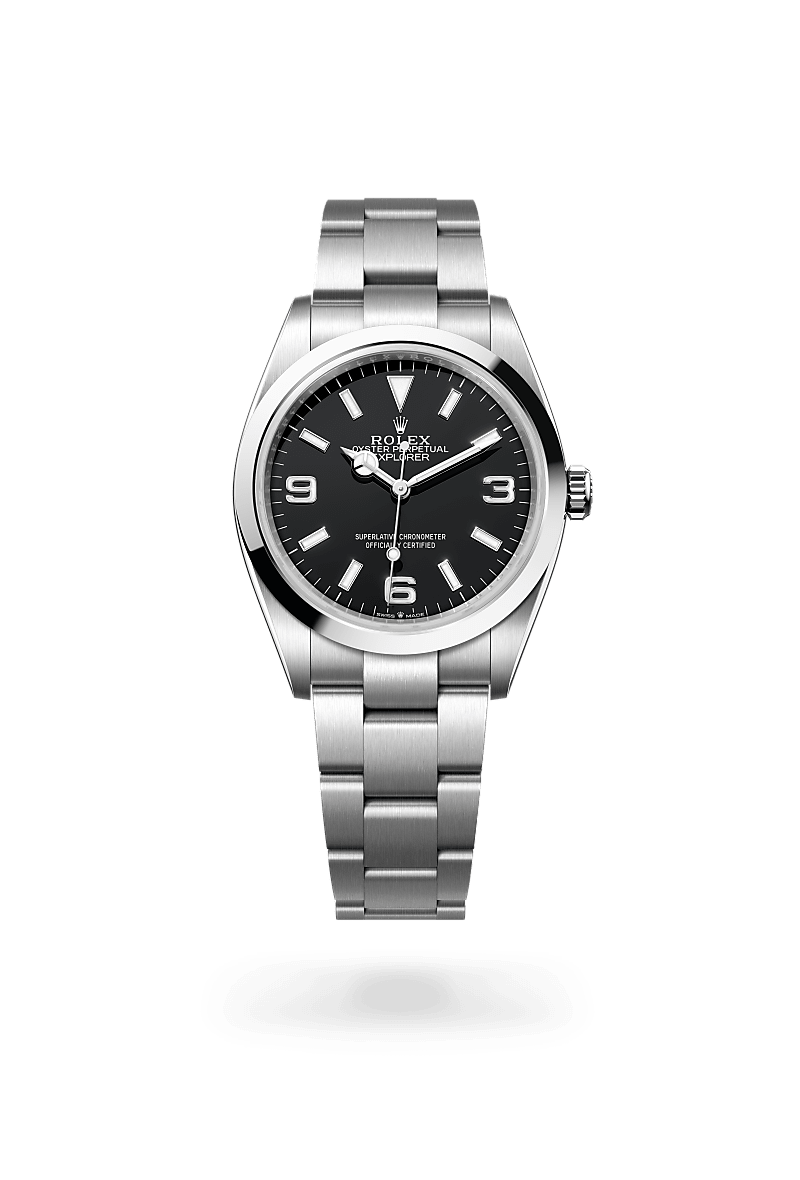 Rolex Explorer in Oystersteel, M124270-0001 - Srichai Watch