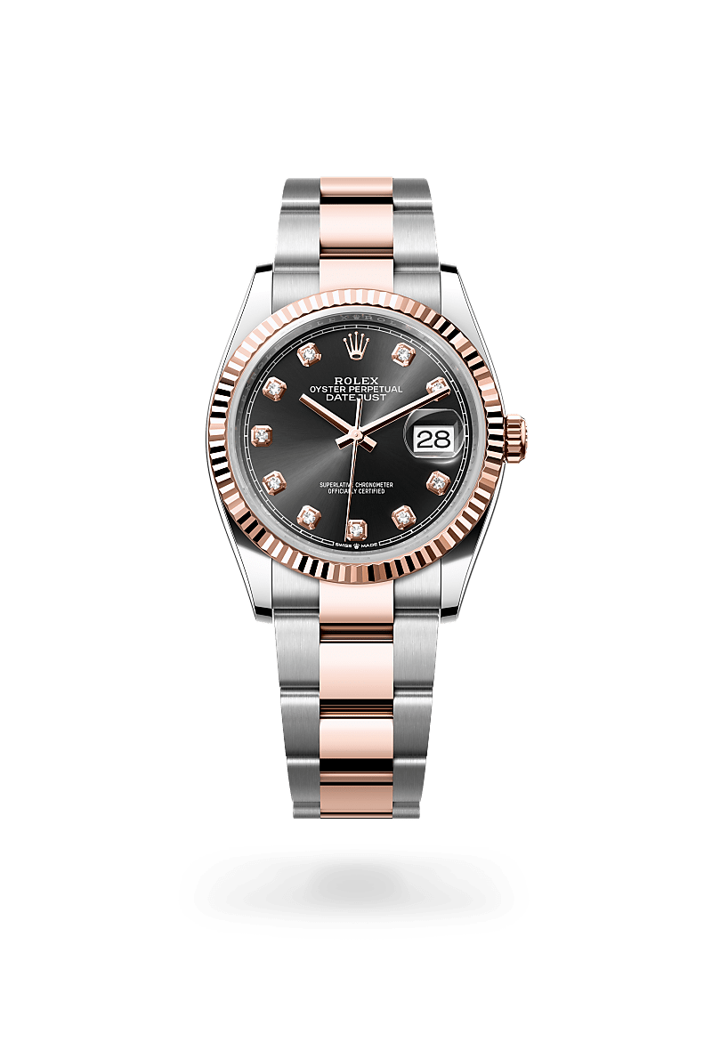 Rolex Datejust in Everose Rolesor - การผสมผสานระหว่าง Oystersteel และเอเวอร์โรสโกลด์, M126231-0020 - Srichai Watch