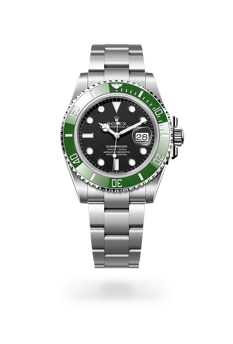 Rolex Submariner in Oystersteel, M126610LV-0002 - Srichai Watch