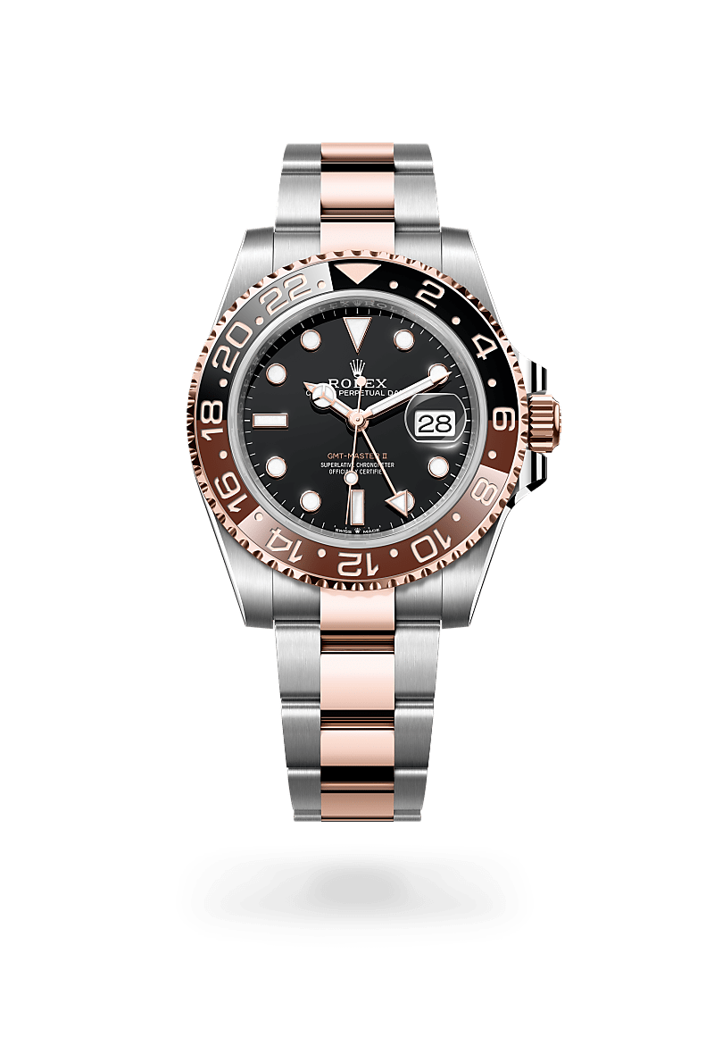 Rolex GMT-Master II in Everose Rolesor - การผสมผสานระหว่าง Oystersteel และเอเวอร์โรสโกลด์, M126711CHNR-0002 - Srichai Watch