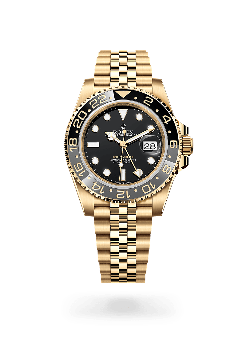 Rolex GMT-Master II in ทองคำ 18 กะรัต, M126718GRNR-0001 - Srichai Watch