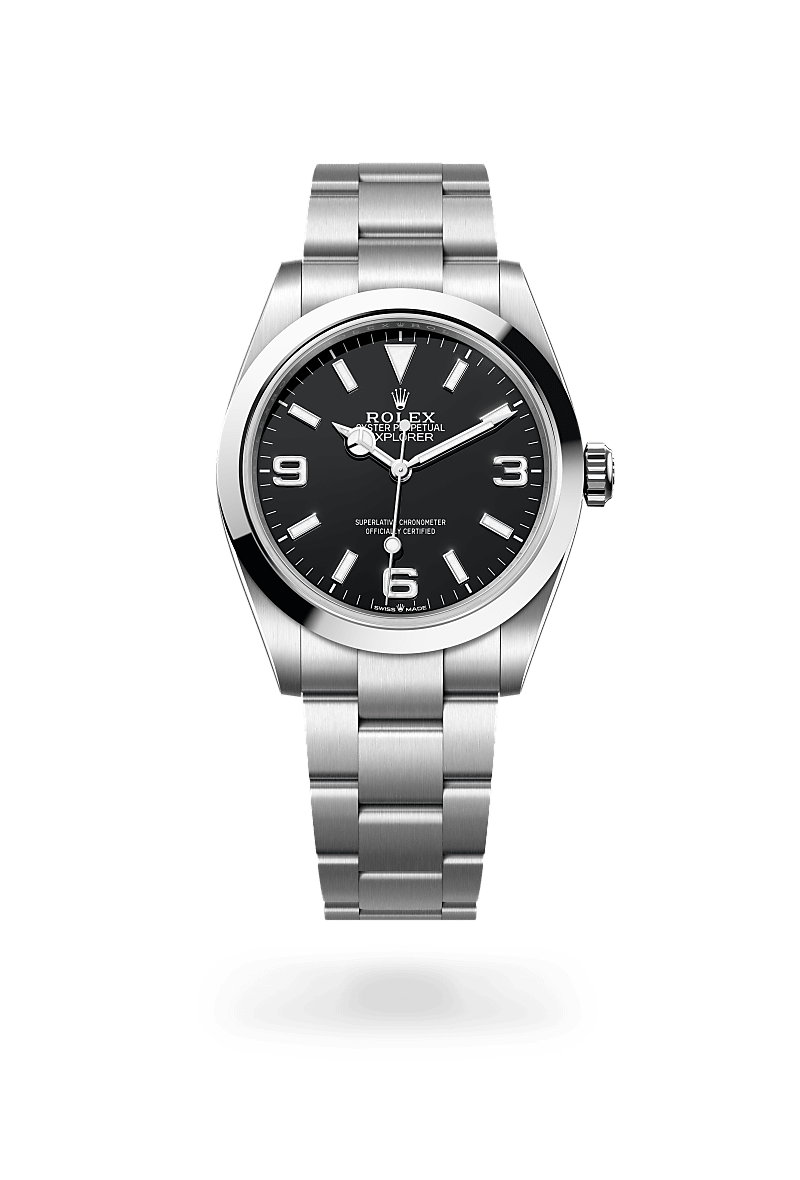 Rolex Explorer in Oystersteel, M224270-0001 - Srichai Watch