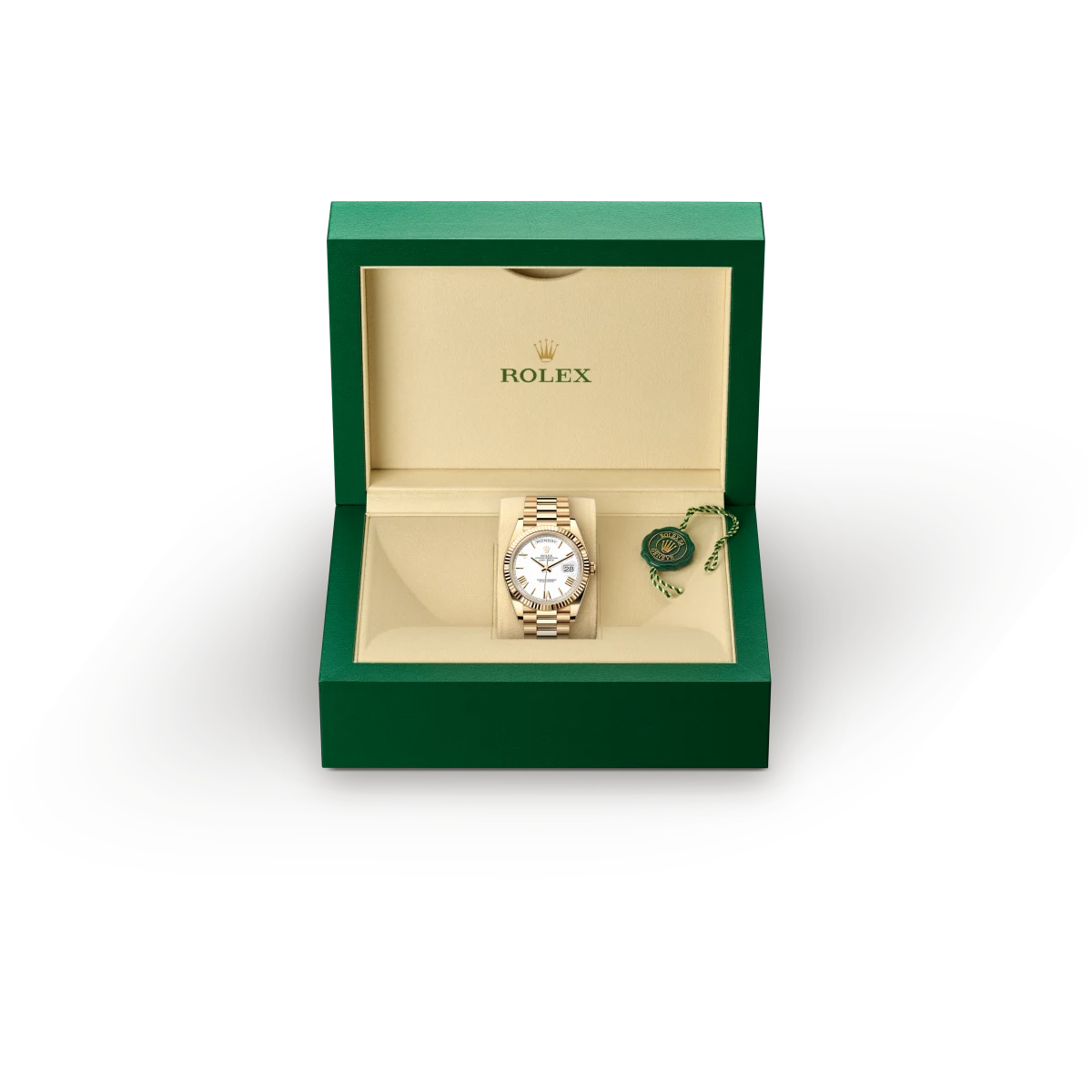 Rolex Day-Date in 18 ct yellow gold, M228238-0042 - Srichai Watch