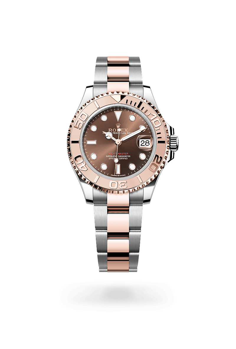 Rolex Yacht-Master in Everose Rolesor - การผสมผสานระหว่าง Oystersteel และเอเวอร์โรสโกลด์, M268621-0003 - Srichai Watch