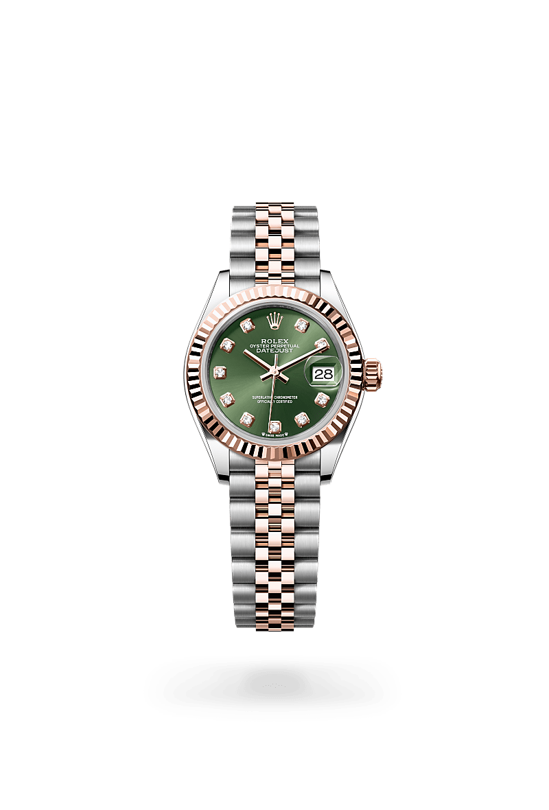 Rolex Lady-Datejust in Everose Rolesor - การผสมผสานระหว่าง Oystersteel และเอเวอร์โรสโกลด์, M279171-0007 - Srichai Watch