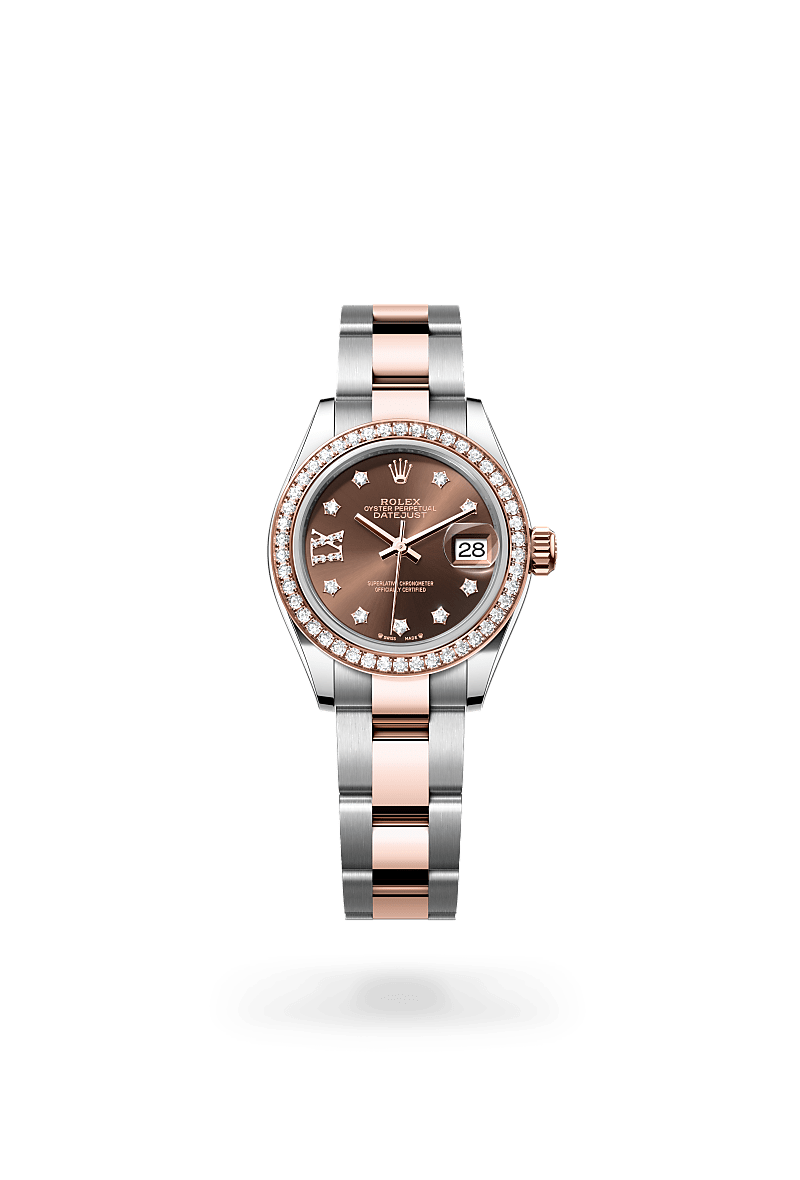 Rolex Lady-Datejust in Everose Rolesor - การผสมผสานระหว่าง Oystersteel และเอเวอร์โรสโกลด์, M279381RBR-0004 - Srichai Watch