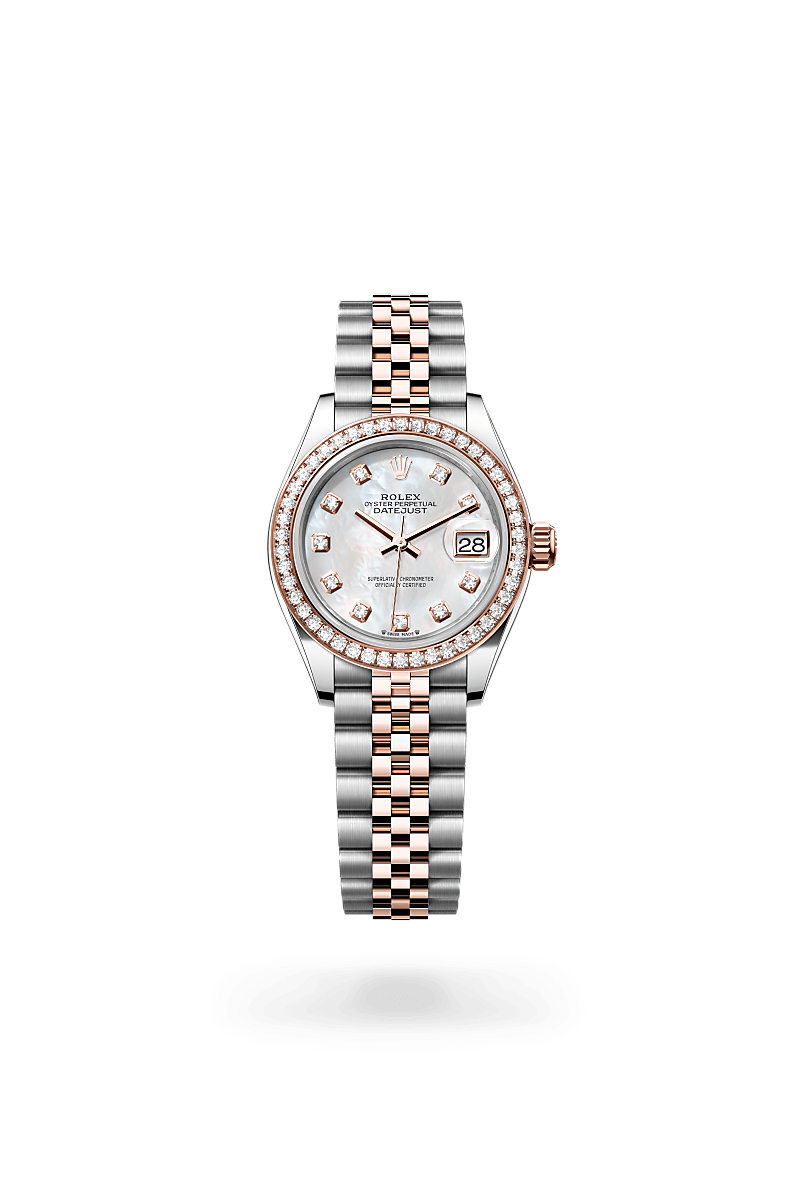 Rolex Lady-Datejust in Everose Rolesor - การผสมผสานระหว่าง Oystersteel และเอเวอร์โรสโกลด์, M279381RBR-0013 - Srichai Watch