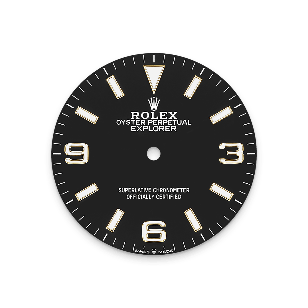 Rolex Explorer in Yellow Rolesor - combination of Oystersteel and yellow gold, M124273-0001 - Srichai Watch