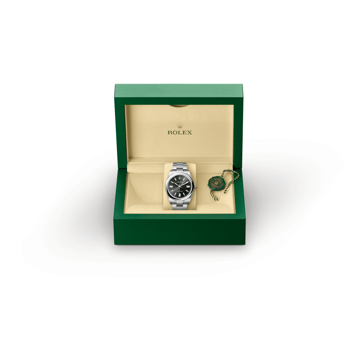 Rolex Oyster Perpetual in Oystersteel, M124300-0002 - Srichai Watch