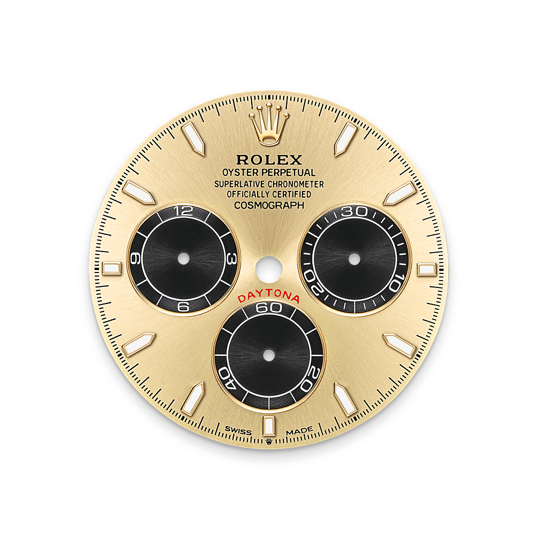 Rolex Cosmograph Daytona in 18 ct yellow gold, M126518LN-0012 - Srichai Watch