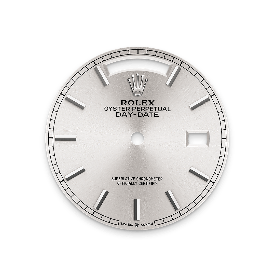 Rolex Day-Date in 18 ct white gold, M128239-0005 - Srichai Watch