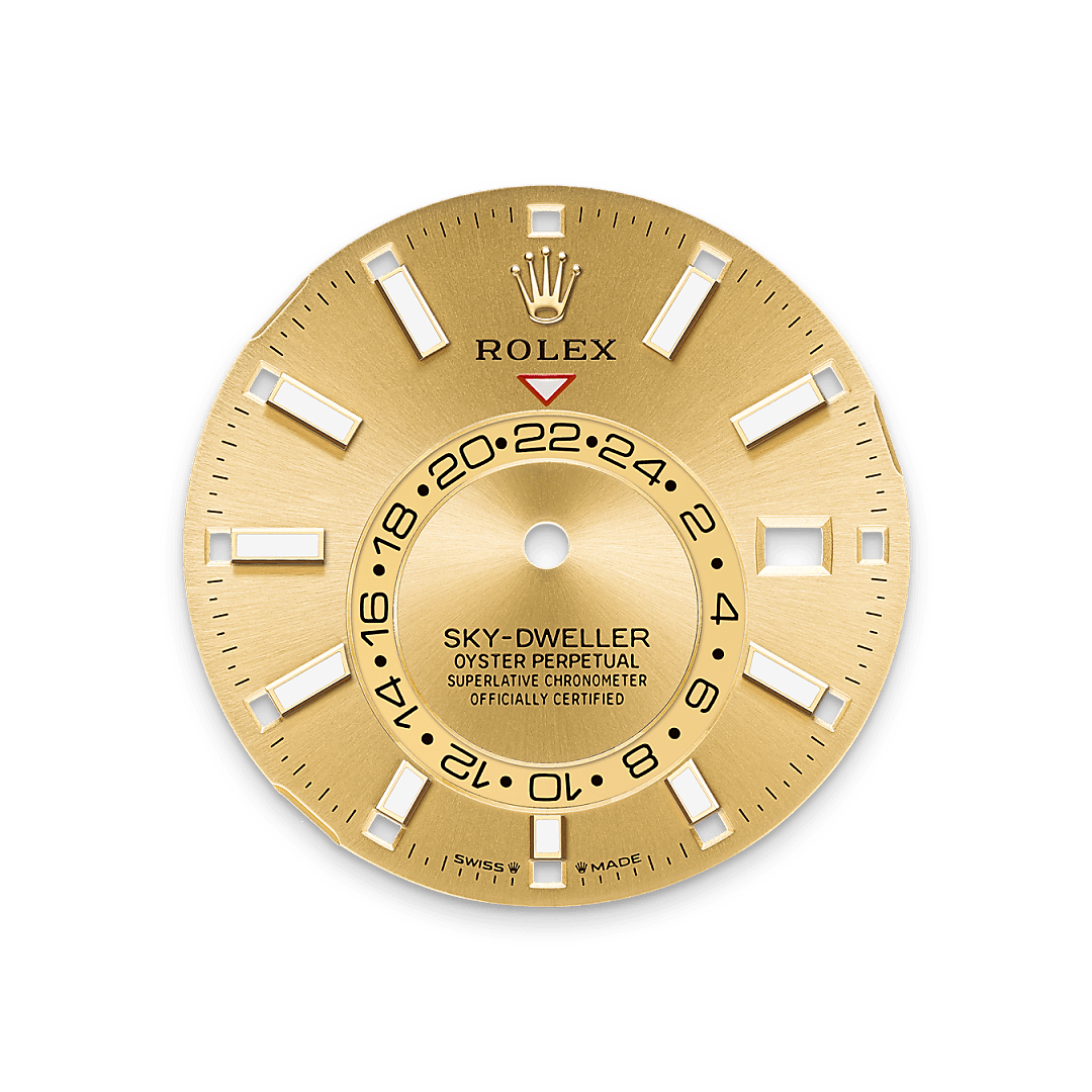 Rolex Sky-Dweller in Yellow Rolesor - การผสมผสานระหว่าง Oystersteel และทองคำ, M336933-0001 - Srichai Watch