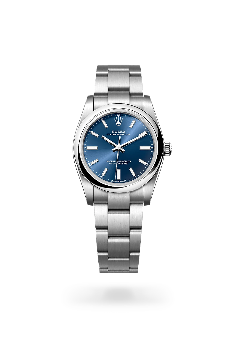 Rolex Oyster Perpetual in Oystersteel, M124200-0003 - Srichai Watch