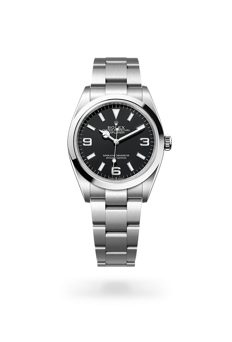 Rolex Explorer in Oystersteel, M124270-0001 - Srichai Watch