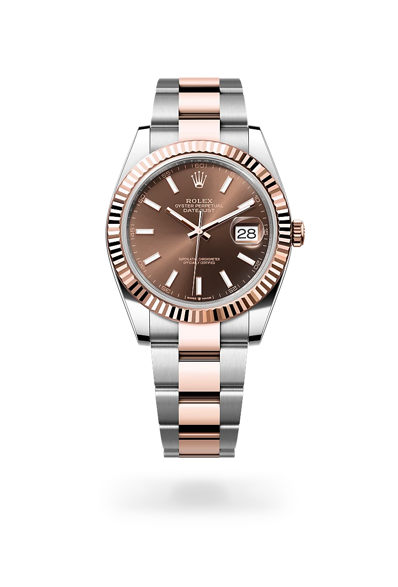 Rolex Datejust in Everose Rolesor - combination of Oystersteel and Everose gold, M126331-0001 - Srichai Watch