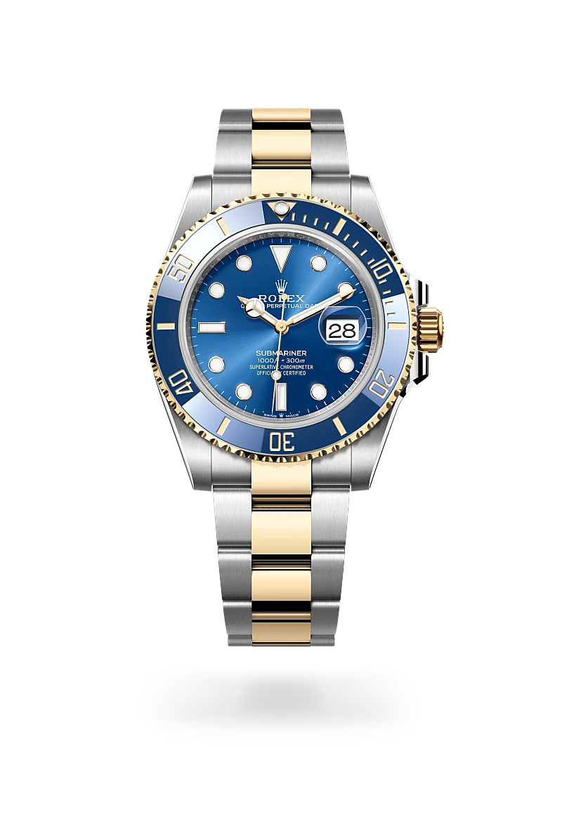 Rolex Submariner in Yellow Rolesor - combination of Oystersteel and yellow gold, M126613LB-0002 - Srichai Watch