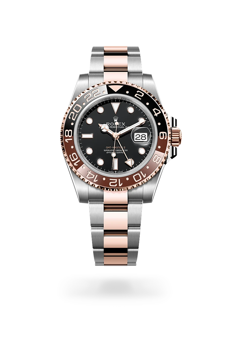 Rolex GMT-Master II in Everose Rolesor - การผสมผสานระหว่าง Oystersteel และเอเวอร์โรสโกลด์, M126711CHNR-0002 - Srichai Watch