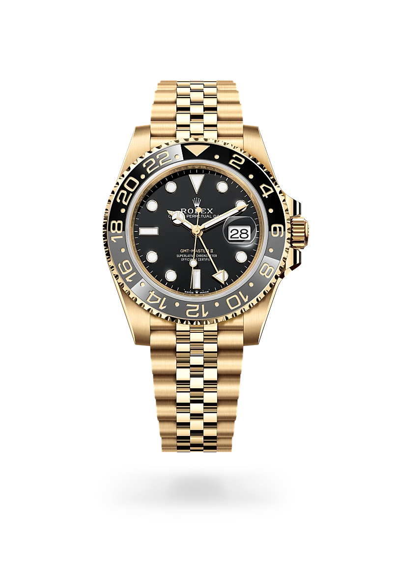 Rolex GMT-Master II in ทองคำ 18 กะรัต, M126718GRNR-0001 - Srichai Watch