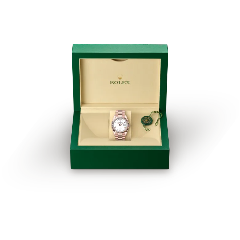 Rolex Day-Date in เอเวอโรสโกลด์ 18 กะรัต, M128235-0070 - Srichai Watch