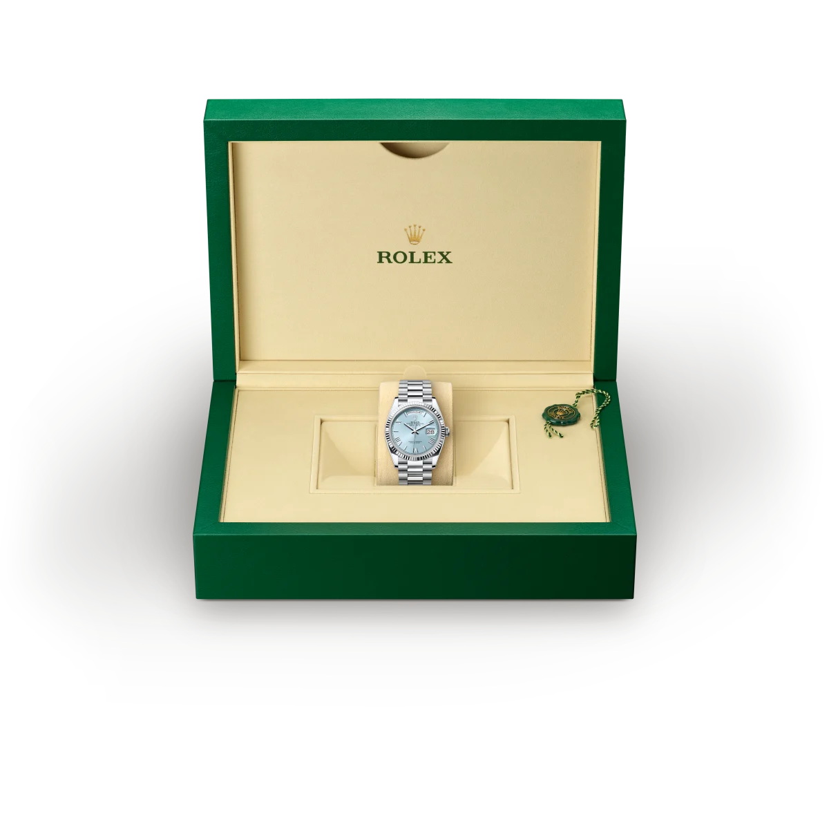 Rolex Day-Date in Platinum, M128236-0018 - Srichai Watch