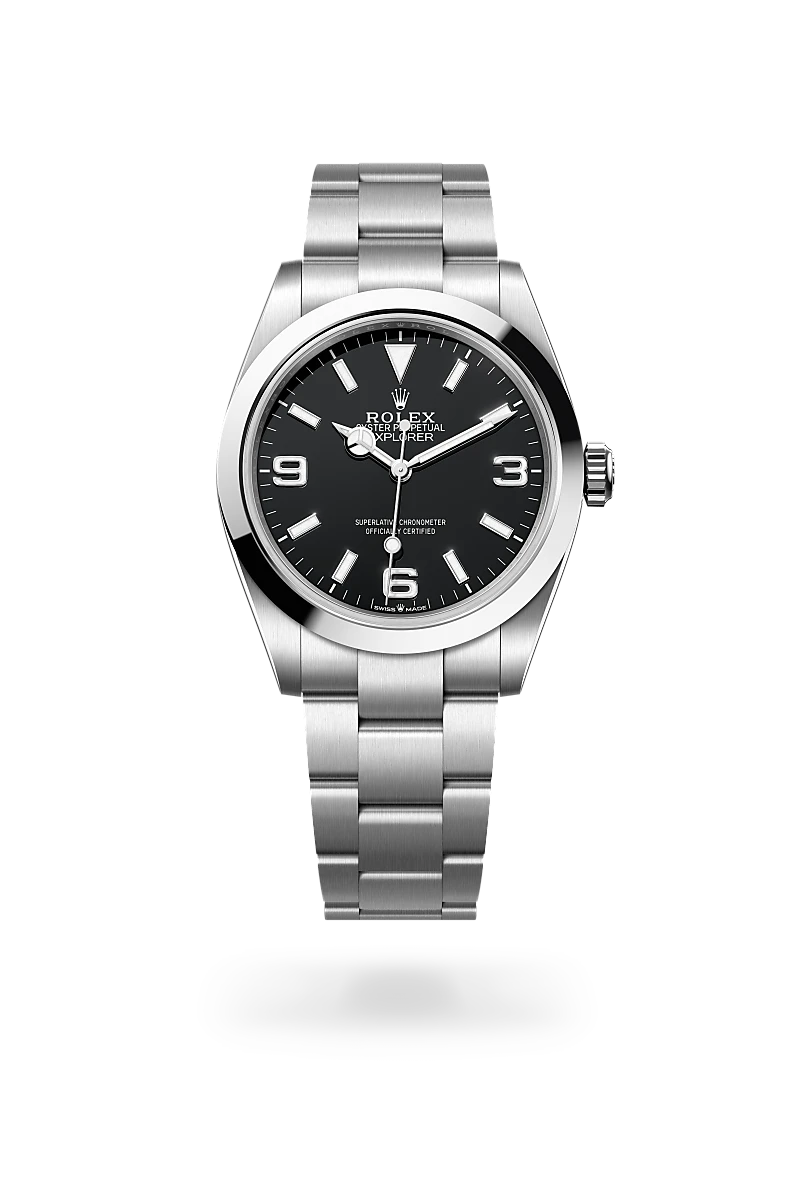 Rolex Explorer in Oystersteel, M224270-0001 - Srichai Watch