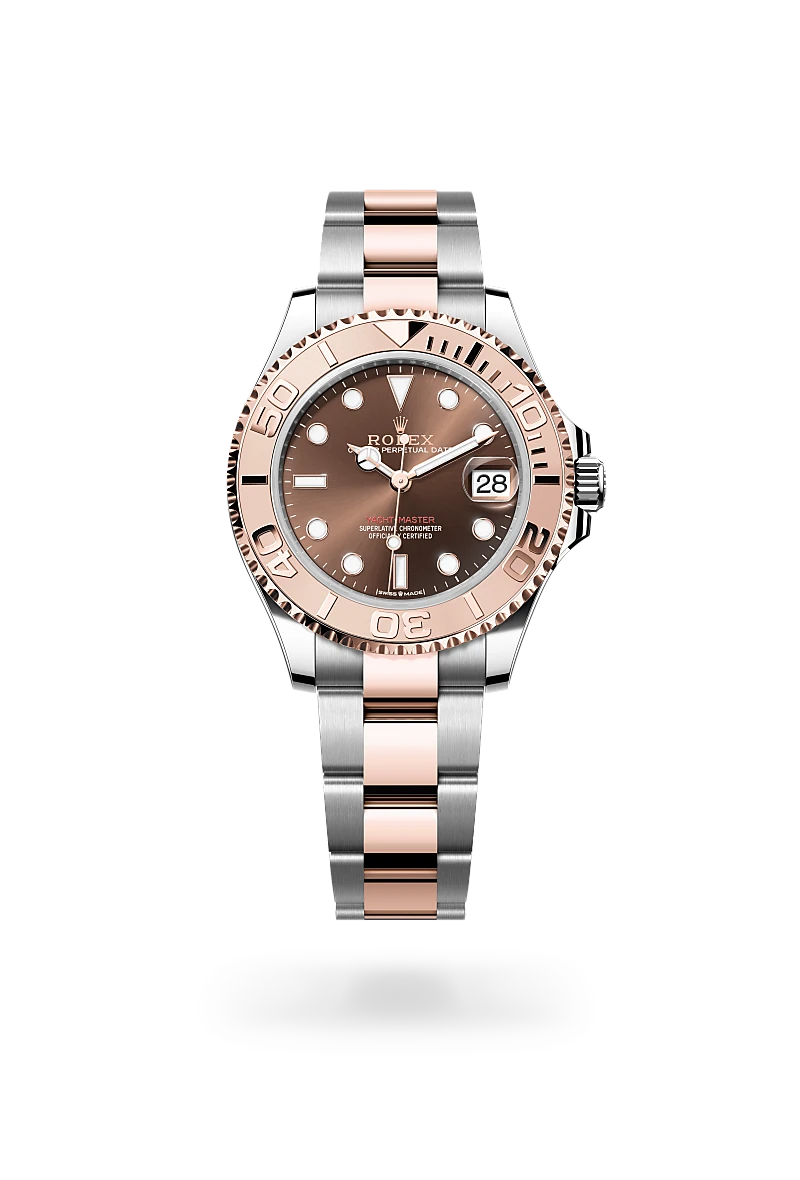 Rolex Yacht-Master in Everose Rolesor - การผสมผสานระหว่าง Oystersteel และเอเวอร์โรสโกลด์, M268621-0003 - Srichai Watch