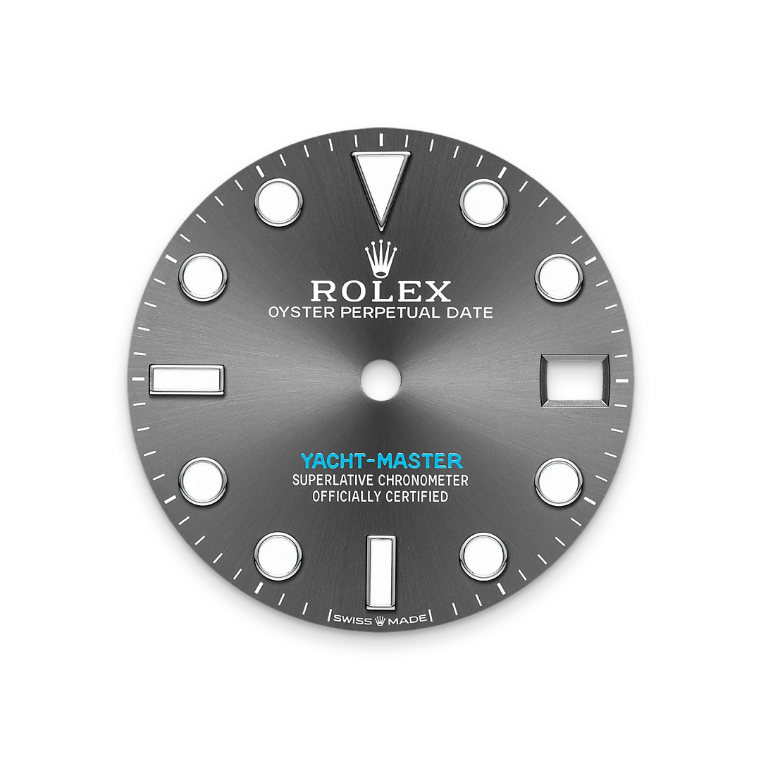 Rolex Yacht-Master in Rolesium - การผสมผสานระหว่าง Oystersteel และแพลทินัม, M268622-0002 - Srichai Watch