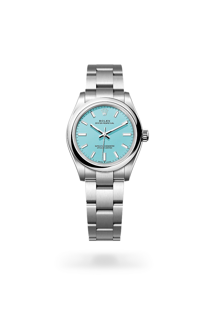 Rolex Oyster Perpetual in Oystersteel, M277200-0007 - Srichai Watch