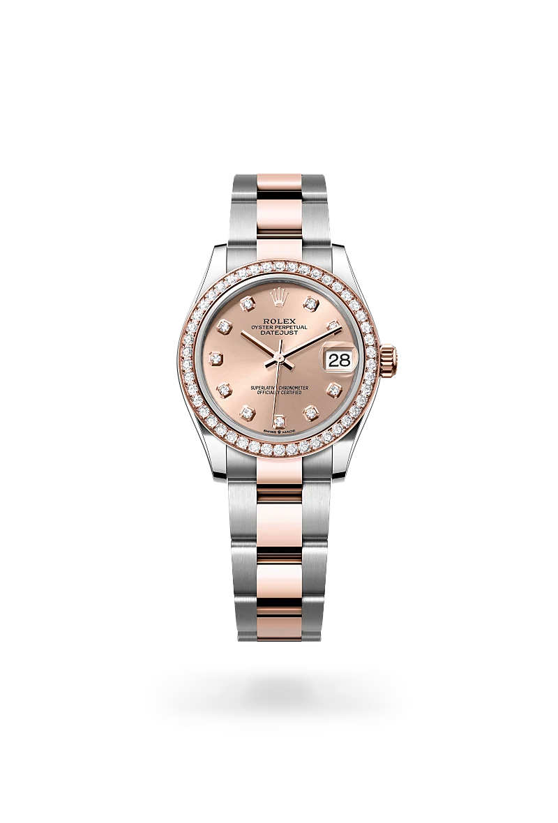 Rolex Datejust in Everose Rolesor - combination of Oystersteel and Everose gold, M278381RBR-0023 - Srichai Watch