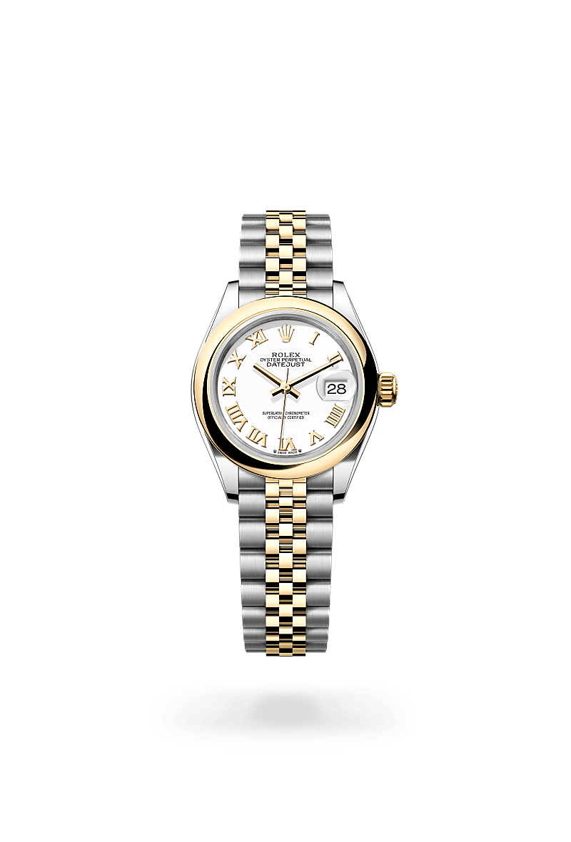 Rolex Lady-Datejust in Yellow Rolesor - การผสมผสานระหว่าง Oystersteel และทองคำ, M279163-0023 - Srichai Watch