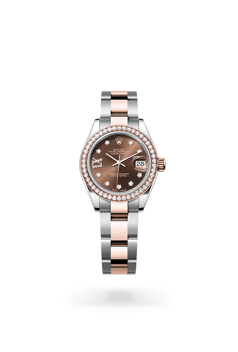 Rolex Lady-Datejust in Everose Rolesor - การผสมผสานระหว่าง Oystersteel และเอเวอร์โรสโกลด์, M279381RBR-0004 - Srichai Watch