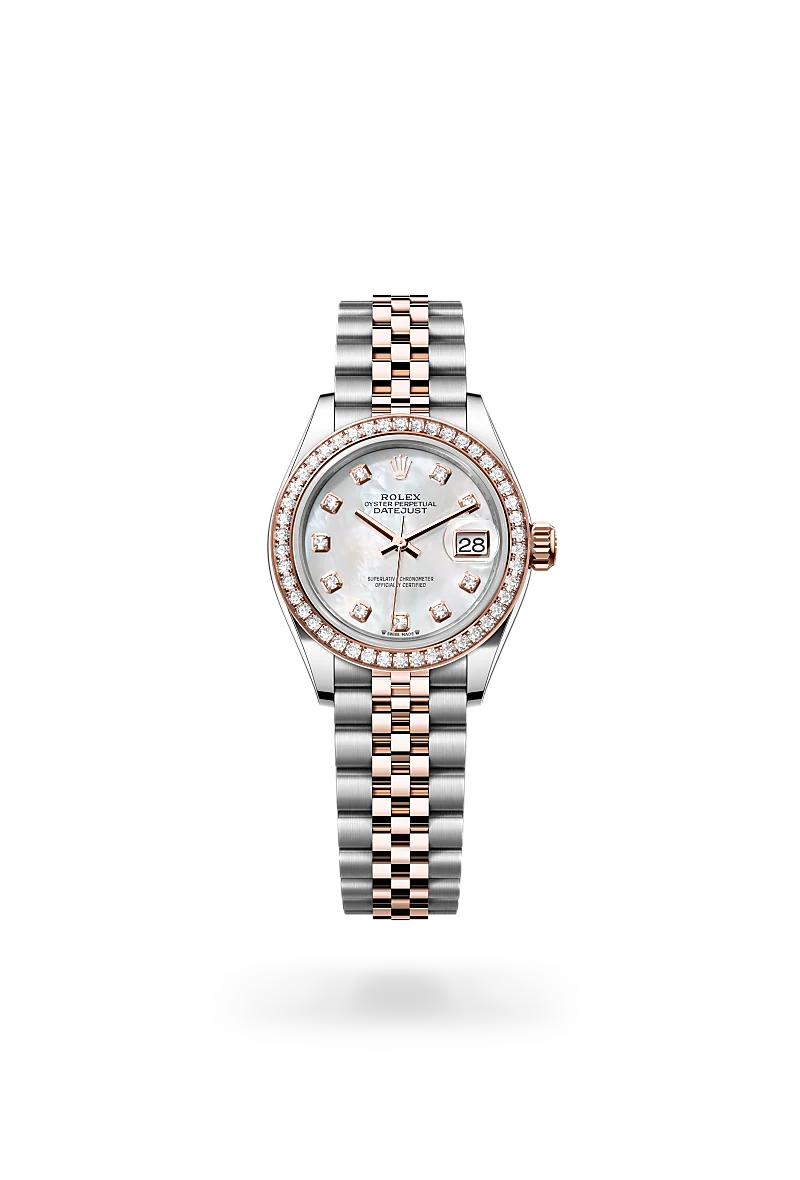 Rolex Lady-Datejust in Everose Rolesor - การผสมผสานระหว่าง Oystersteel และเอเวอร์โรสโกลด์, M279381RBR-0013 - Srichai Watch