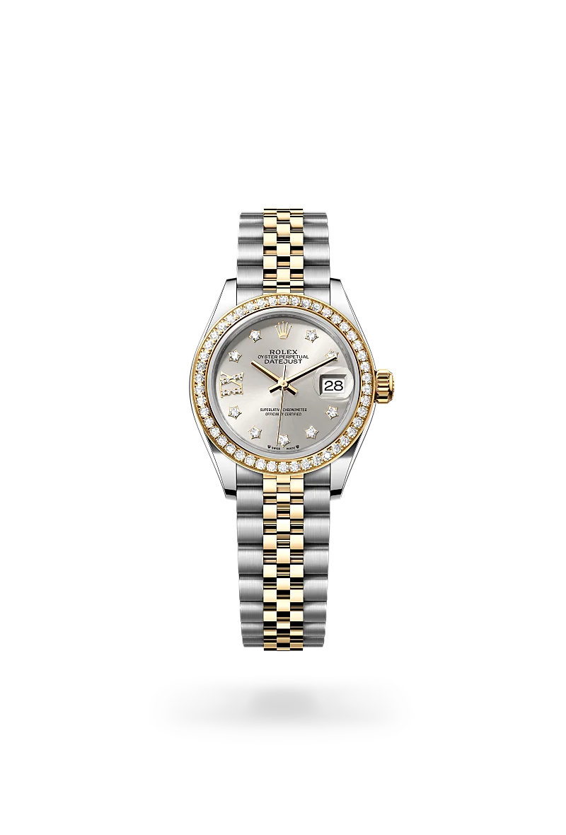 Rolex Lady-Datejust in Yellow Rolesor - combination of Oystersteel and yellow gold, M279383RBR-0003 - Srichai Watch