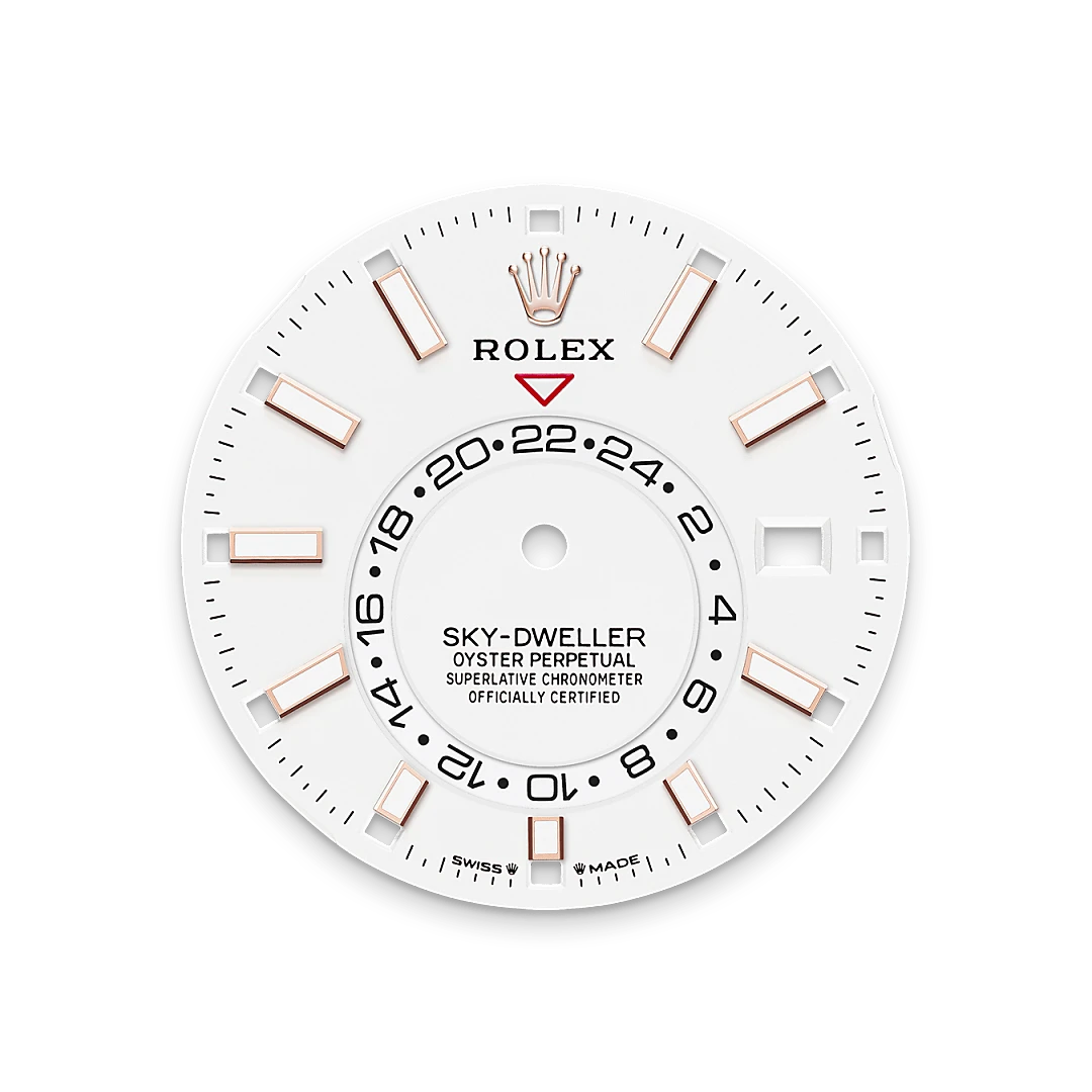 Rolex Sky-Dweller in เอเวอโรสโกลด์ 18 กะรัต, M336235-0003 - Srichai Watch