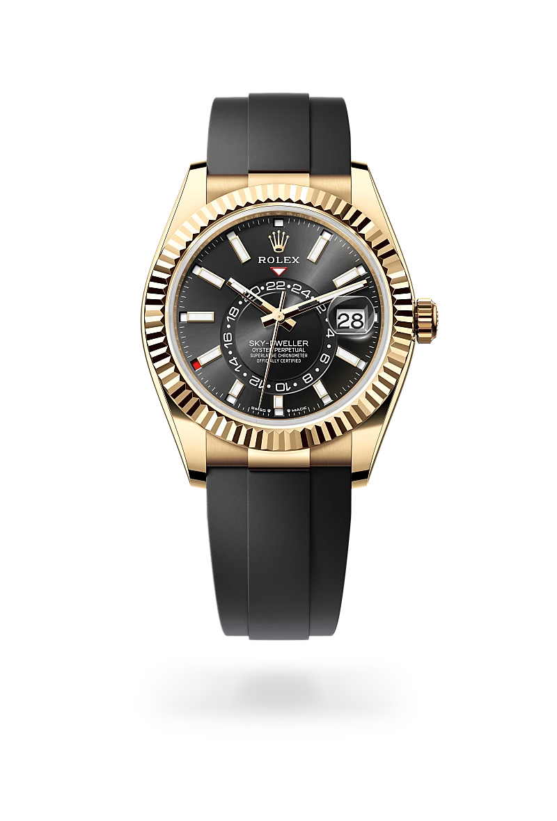 Rolex Sky-Dweller in 18 ct yellow gold, M336238-0002 - Srichai Watch