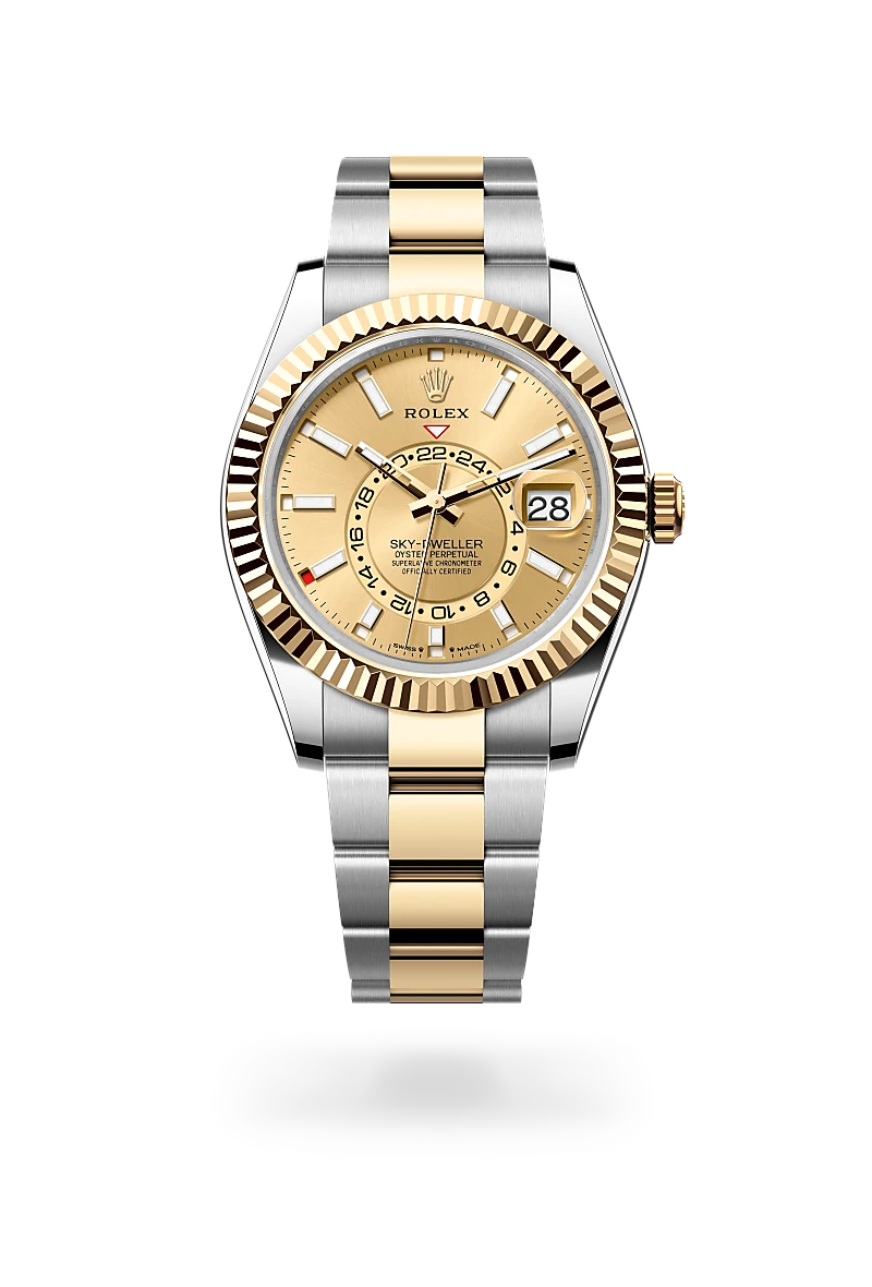 Rolex Sky-Dweller in Yellow Rolesor - combination of Oystersteel and yellow gold, M336933-0001 - Srichai Watch