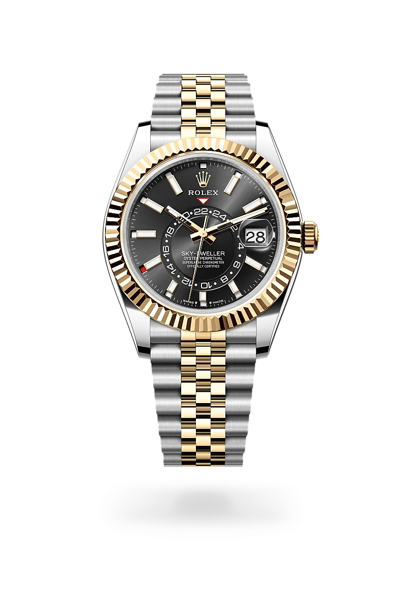 Rolex Sky-Dweller in Yellow Rolesor - combination of Oystersteel and yellow gold, M336933-0004 - Srichai Watch